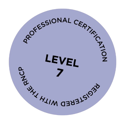 Badge certification professionnelle de niveau 7