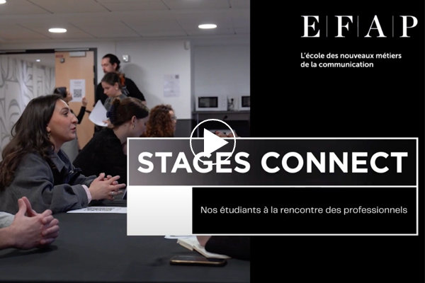 Axel étudiant en 5e année, stage Connect