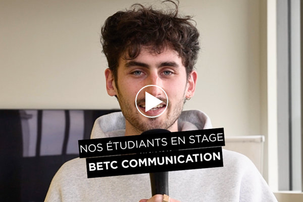 Loan étudiant en 4e année, stage chez BETC