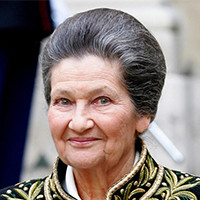 Simone VEIL - Parrain école de Communication EFAP Paris 1999