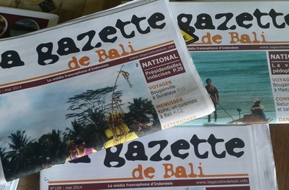 Actu EFAP - Rencontre avec Camille Quancard en stage en Indonésie à La Gazette de Bali