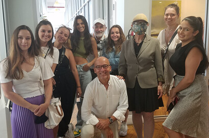 Actu EFAP - EFAP NYC students visiting Brooklyn Fashion Incubator