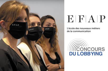 Actu EFAP - L'EFAP sur le podium du concours du lobbying 2021 !