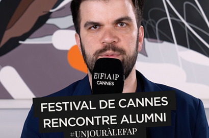 Actu EFAP - #EFAPCANNES : Florian Krieg, diplômé EFAP Paris, Journaliste-Rédacteur pour Le Film Français