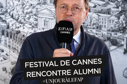 Actu EFAP - #EFAPCANNES : Claude Hugot, diplômé EFAP Paris, missionné par Unifrance pour la promotion du cinéma français à l’international