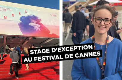 Actu EFAP - Stage à Cannes : une première immersion professionnelle d’exception pour Joséphine