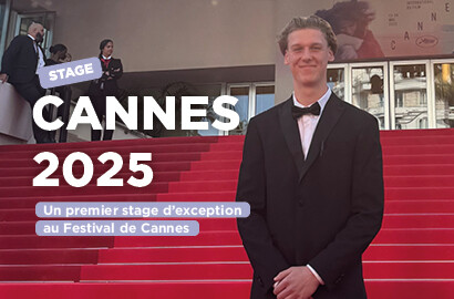 Actu EFAP - Dans les coulisses du Festival de Cannes avec Nikola, étudiant en première année à l'EFAP Toulouse
