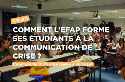 Actu EFAP - Comment l’EFAP forme ses étudiants à la communication de crise ?