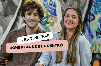 Actu EFAP - Bons plans étudiants : les sites et applis indispensables pour une rentrée réussie