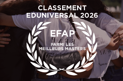 EFAP News - Classement Eduniversal 2026 : L’EFAP et ses MBA Spécialisés en tête des formations en communication