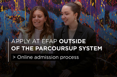 EFAP News - Back to school 2026 - Admission outside Parcoursup at EFAP!