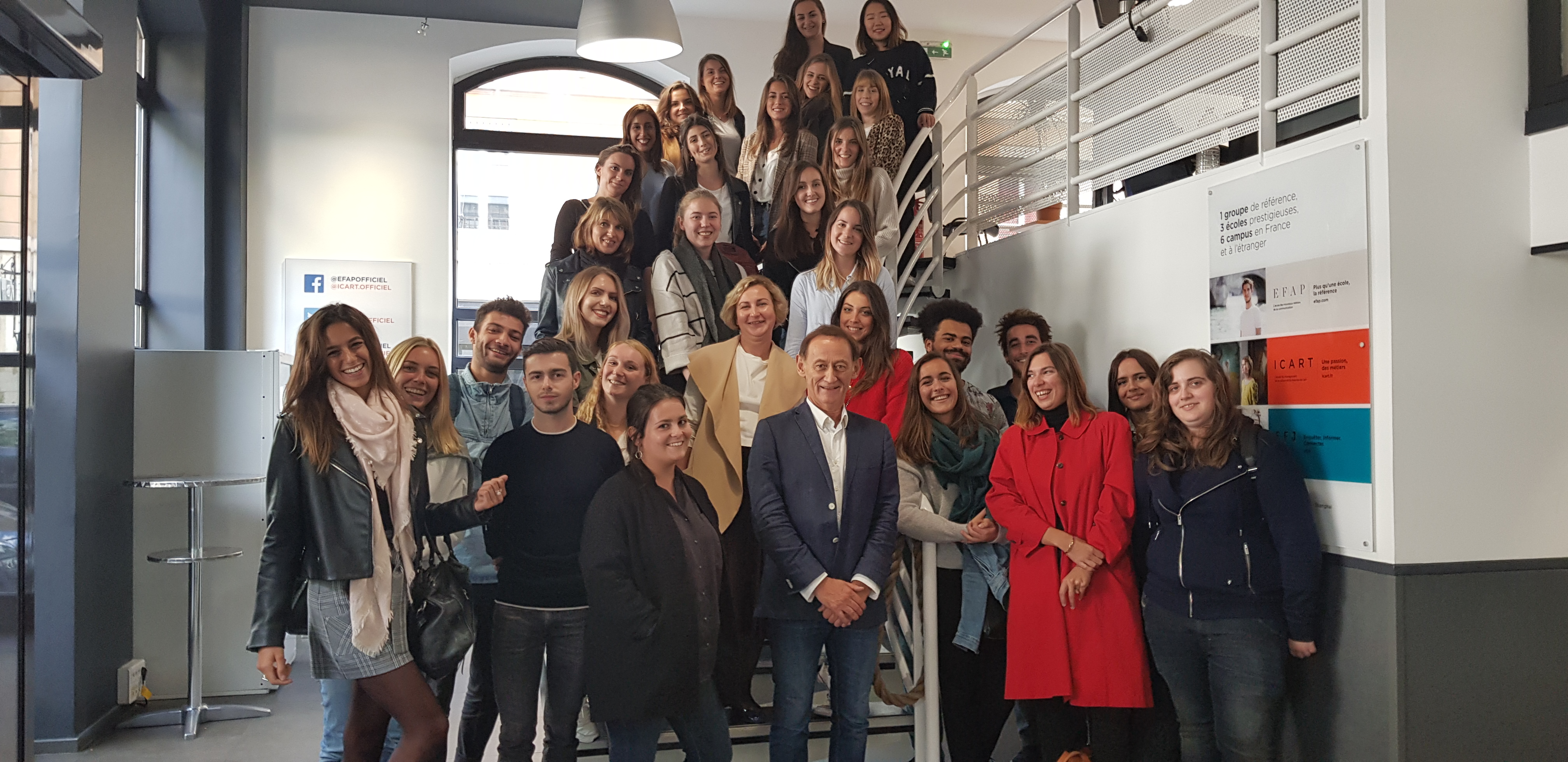 Master marketing à Lyon - La rentrée de la promotion 2019