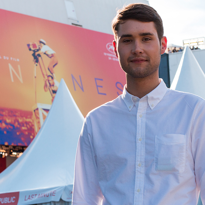 Festival de Cannes avec l'école de communication EFAP - Antoine