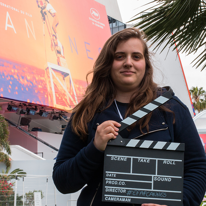 Festival de Cannes avec l'école de communication EFAP - Cassandre