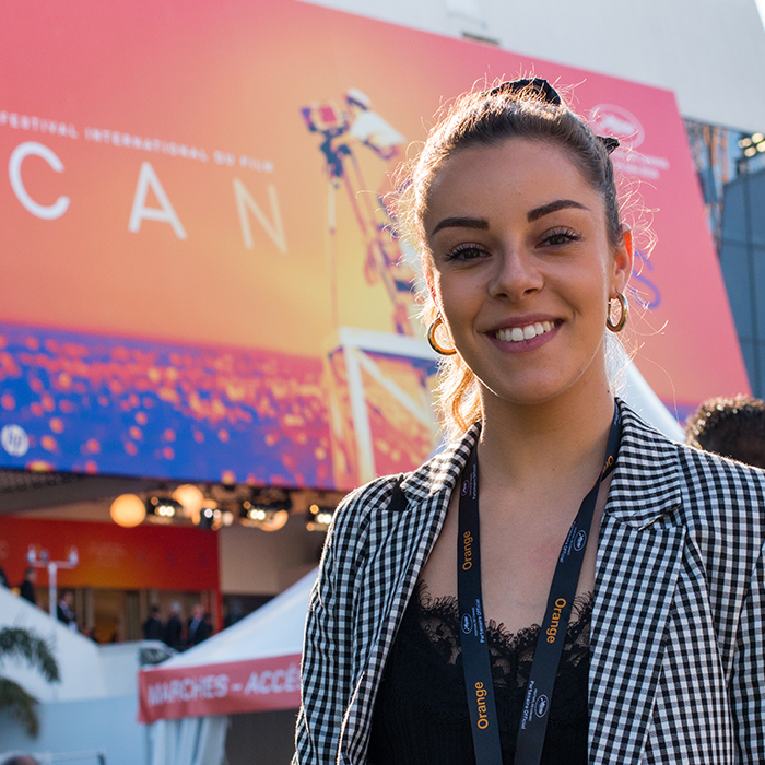 Festival de Cannes avec l'école de communication EFAP - Chloé