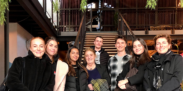 Visite du restaurant Le Jardin Des Sens des étudiants de l'EFAP Montpellier