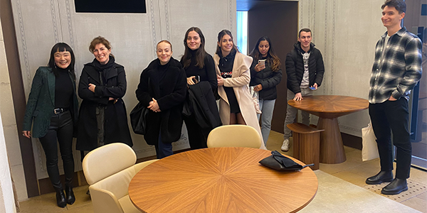 Etudiants de l'école de communication EFAP Montpellier