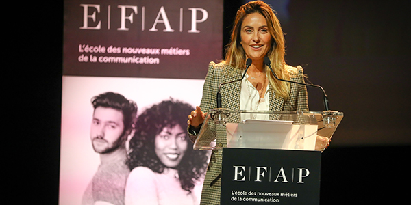 Valérie Messika à l'école de communication EFAP Paris