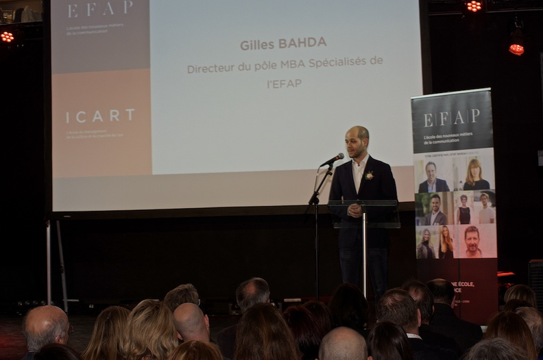 Gilles Bahda - Directeur des masters en communication de l'EFAP