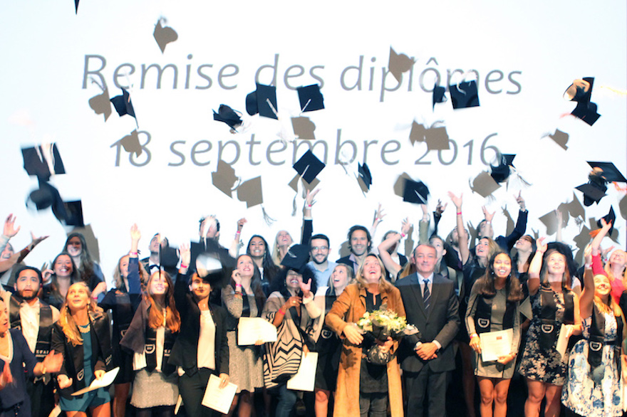 Félicitations aux nouveaux diplômés - promotion 2016 - de l'EFAP Bordeaux