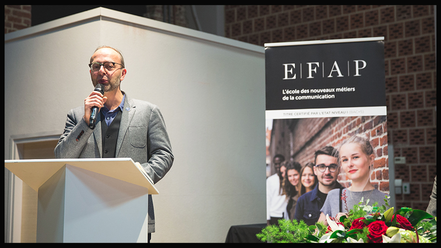 Vincent Montet, directeur du master digital - EFAP Lille