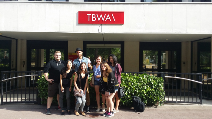 A corporate visit to the 3rd advertising agency in France = TBWA