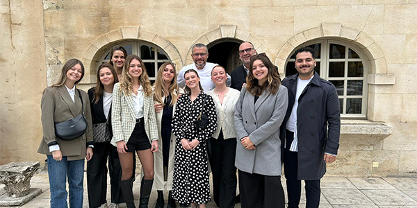 Rencontre avec Glenn Viel Chef Etoilé et les étudiants de l'école de communication EFAP Lyon