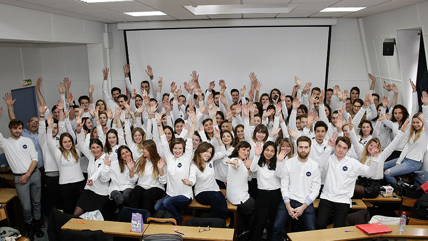 Etudiants de l'EFAP lors du séminaire national 100% Digital