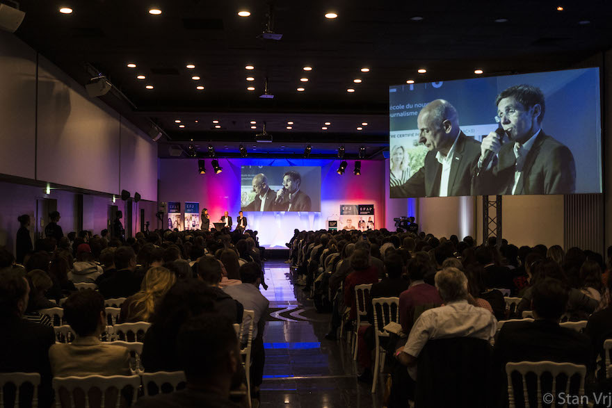 Conférence Election présidentielle avec Jean-Michel APHATI et David PUJADAS
